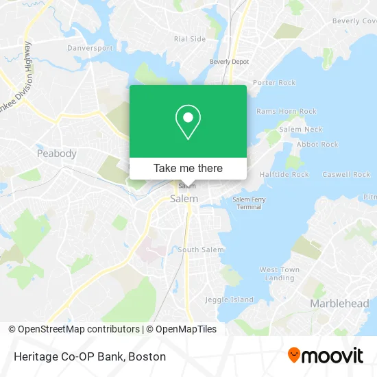 Heritage Co-OP Bank map