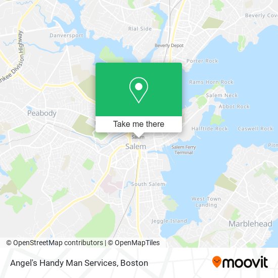 Angel's Handy Man Services map