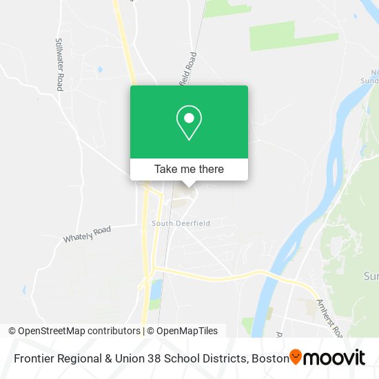 Frontier Regional & Union 38 School Districts map