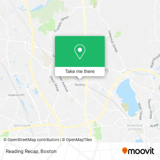 Reading Recap map