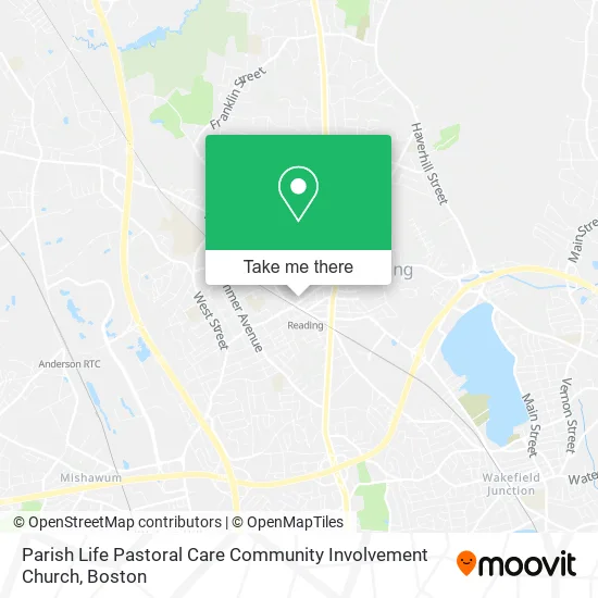 Parish Life Pastoral Care Community Involvement Church map
