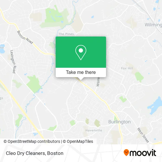 Cleo Dry Cleaners map