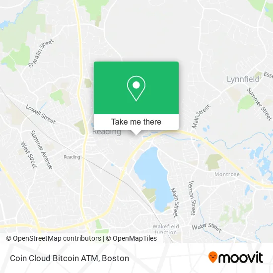 Coin Cloud Bitcoin ATM map