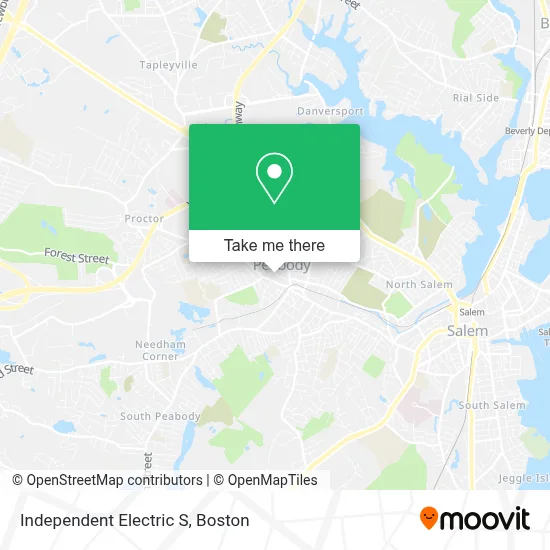 Independent Electric S map