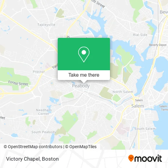 Victory Chapel map