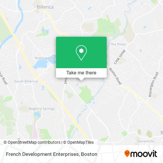 Mapa de French Development Enterprises