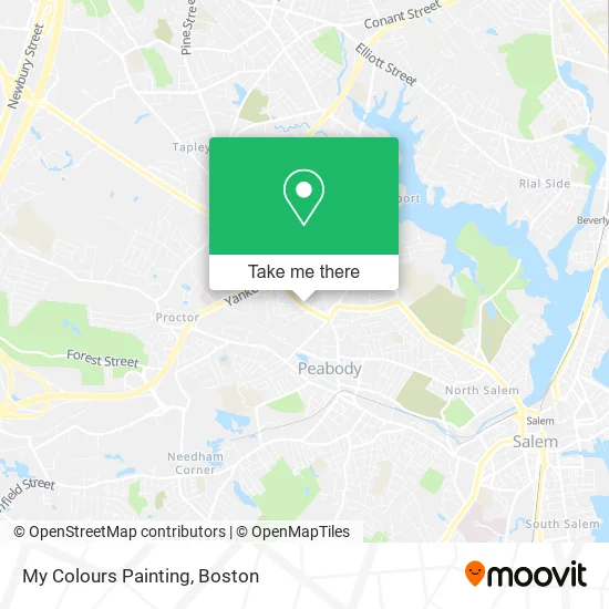 My Colours Painting map