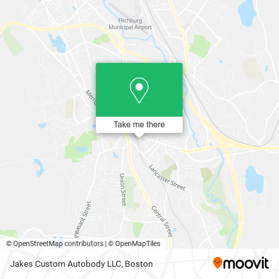 Mapa de Jakes Custom Autobody LLC