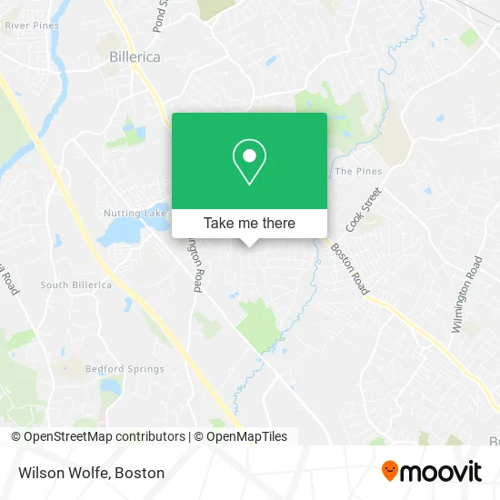 Mapa de Wilson Wolfe