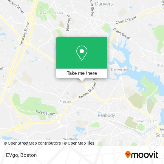 EVgo map