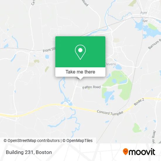 Building 231 map