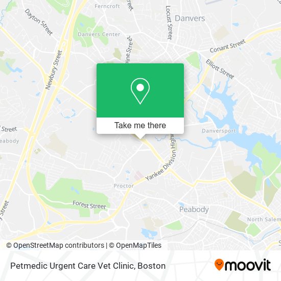 Petmedic Urgent Care Vet Clinic map