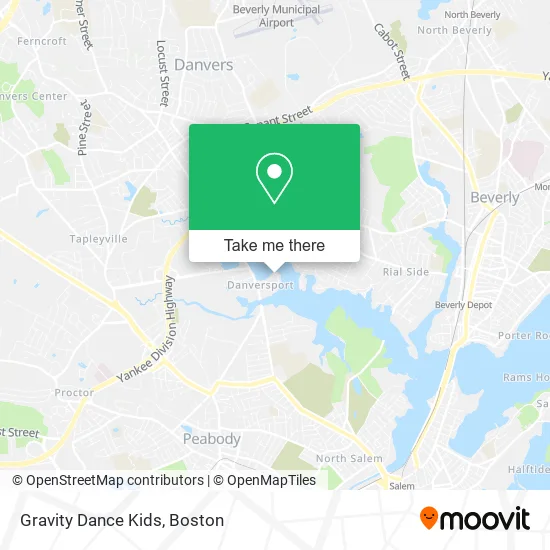 Gravity Dance Kids map