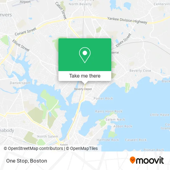One Stop map