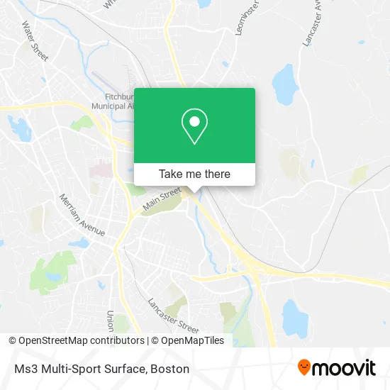 Ms3 Multi-Sport Surface map