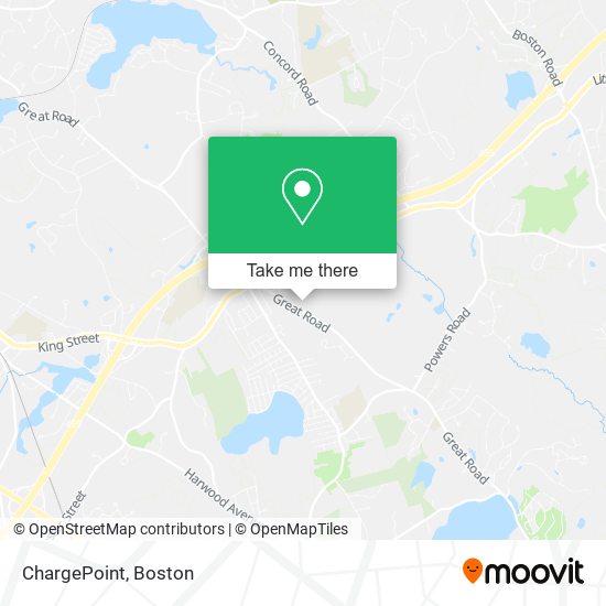 ChargePoint map