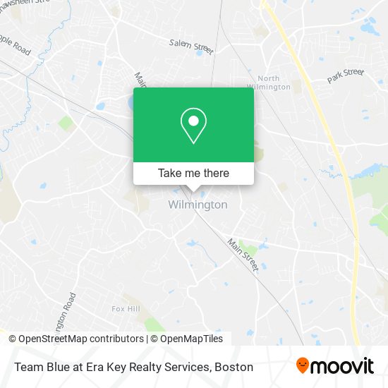 Mapa de Team Blue at Era Key Realty Services