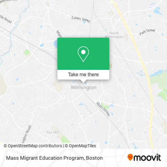 Mapa de Mass Migrant Education Program