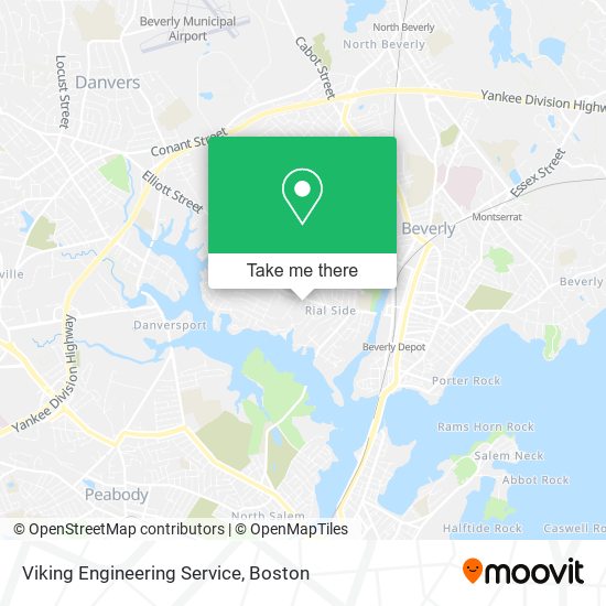 Viking Engineering Service map