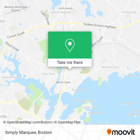 Mapa de Simply Marquee