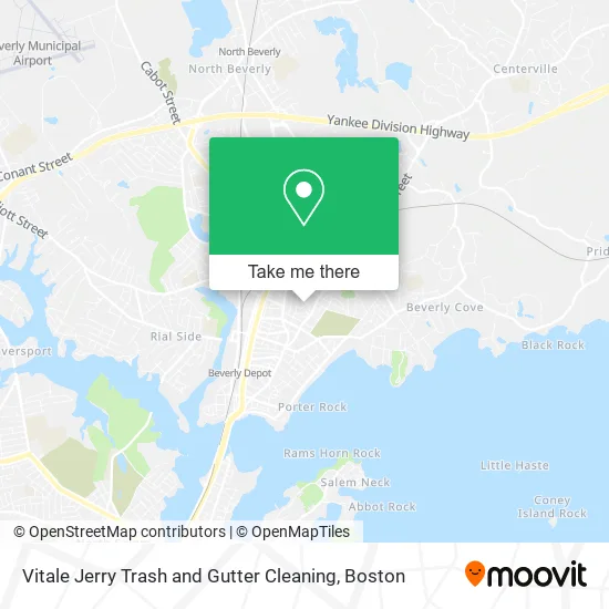 Vitale Jerry Trash and Gutter Cleaning map