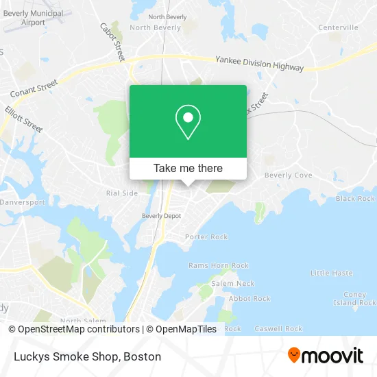 Luckys Smoke Shop map