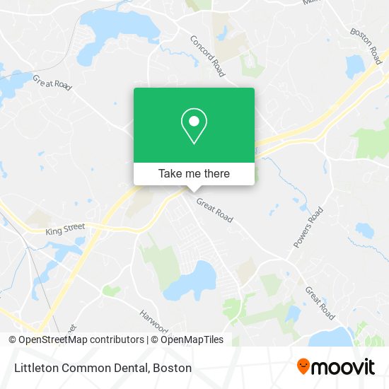 Mapa de Littleton Common Dental