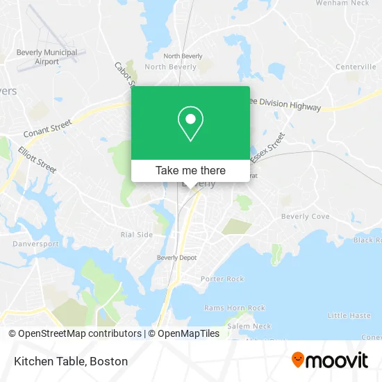 Kitchen Table map