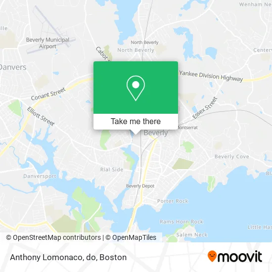 Mapa de Anthony Lomonaco, do