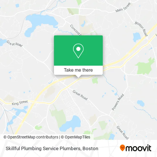 Skillful Plumbing Service Plumbers map
