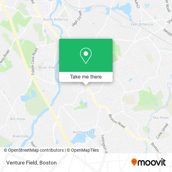 Mapa de Venture Field
