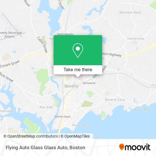 Flying Auto Glass Glass Auto map