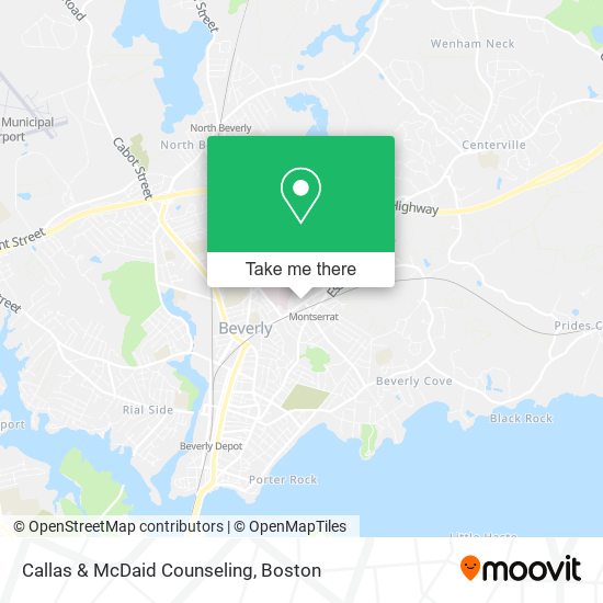 Callas & McDaid Counseling map