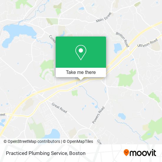 Practiced Plumbing Service map