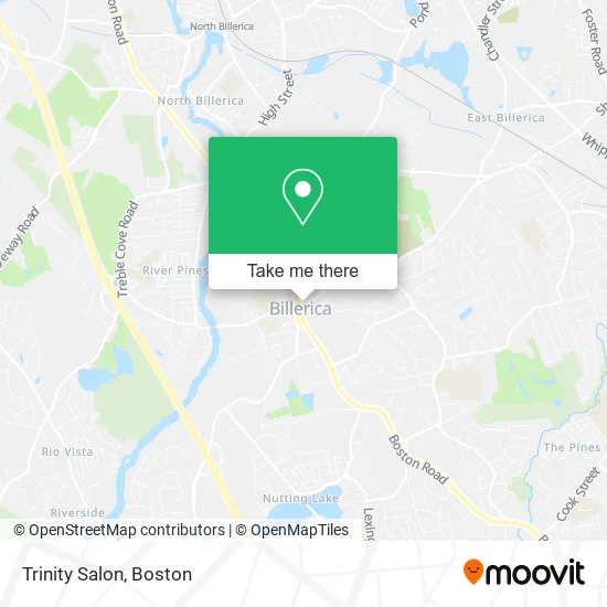 Mapa de Trinity Salon