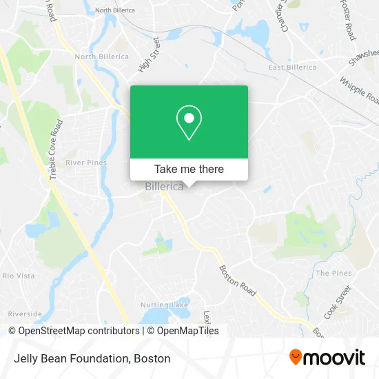 Jelly Bean Foundation map