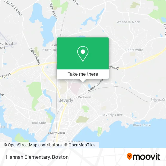 Hannah Elementary map