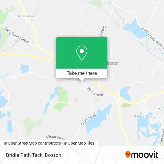 Mapa de Bridle Path Tack