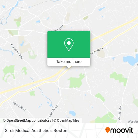 Sireli Medical Aesthetics map