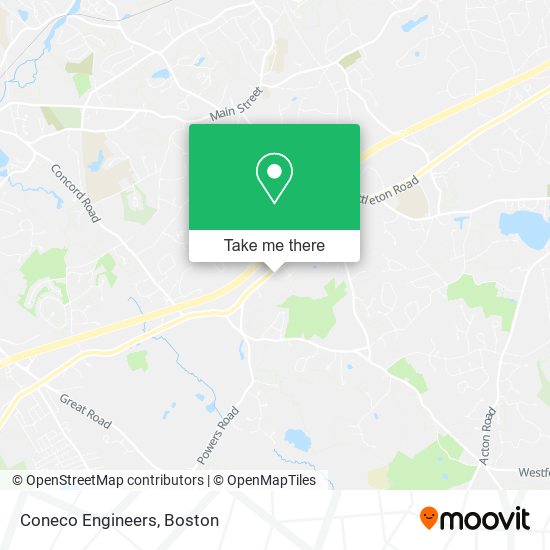 Coneco Engineers map