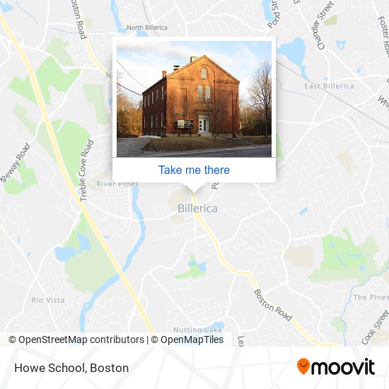 Howe School map