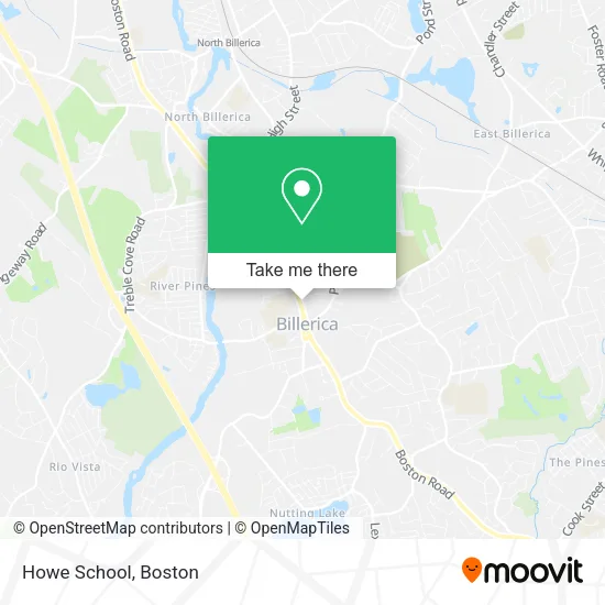 Mapa de Howe School