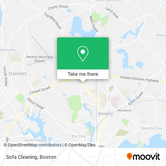 Sofa Cleaning map