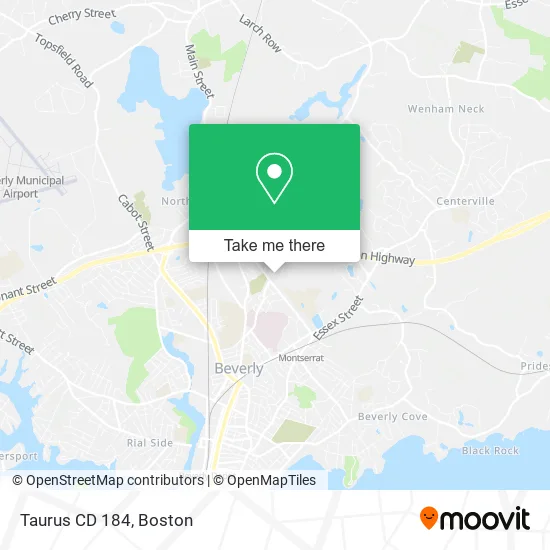 Taurus CD 184 map