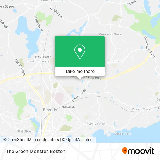 The Green Monster map