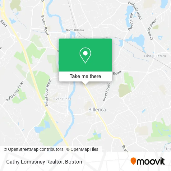 Cathy Lomasney Realtor map