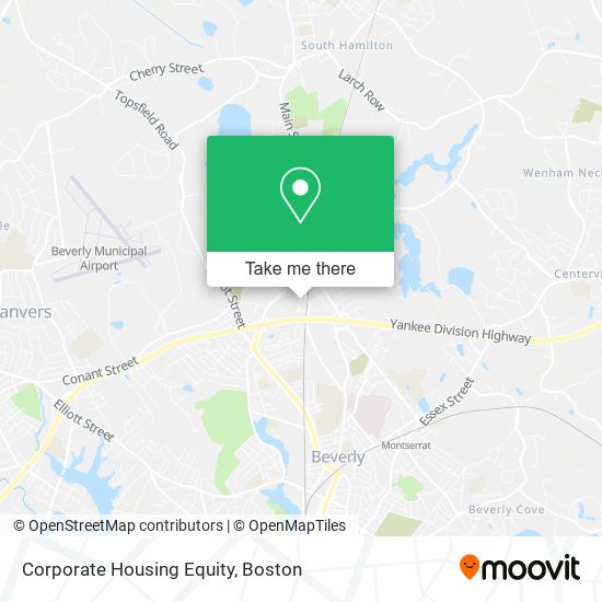 Mapa de Corporate Housing Equity