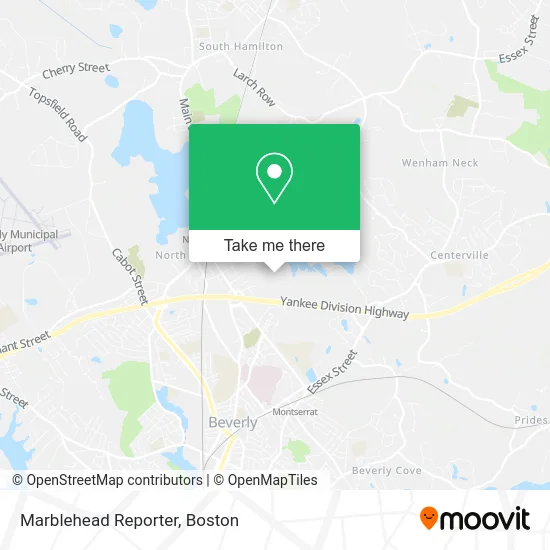 Marblehead Reporter map