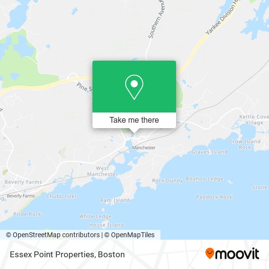 Mapa de Essex Point Properties