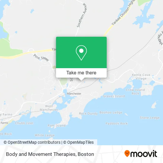Body and Movement Therapies map
